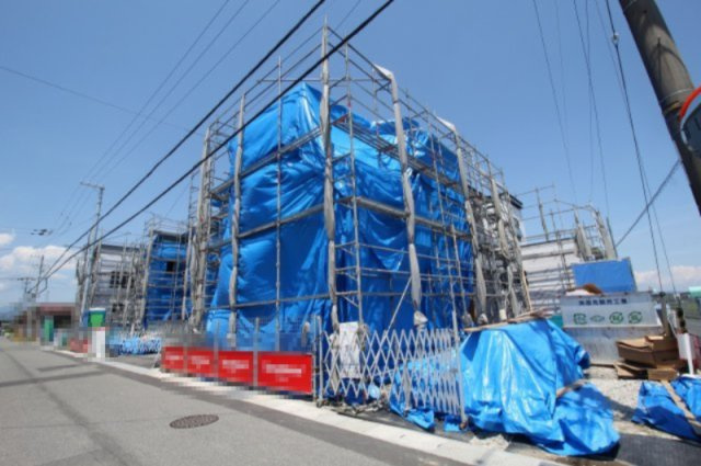 大そねⅥ　4号棟　新築戸建（全5区画）の外観|4号棟　土地面積　166.95㎡（約50.50坪）