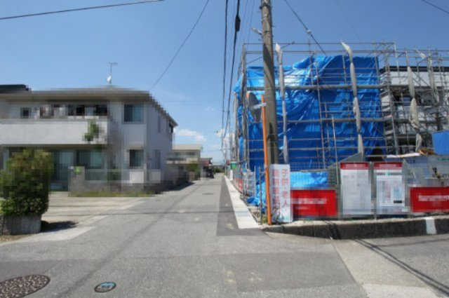 大そねⅥ　4号棟　新築戸建（全5区画）の外観|4号棟　土地面積　166.95㎡（約50.50坪）