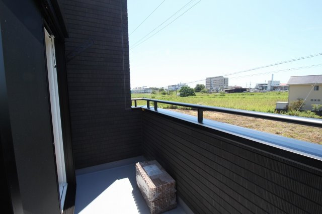 南国市大そね甲　4号棟　新築戸建（全5区画）のバルコニー|2Ｆ　南西の部屋　7.0帖