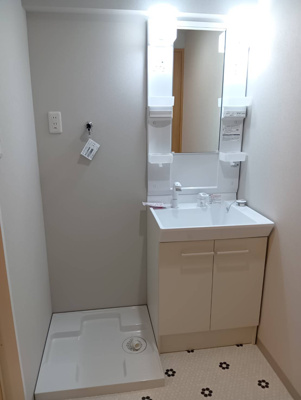 【洗面所】 | レバンガ上町台パートメント