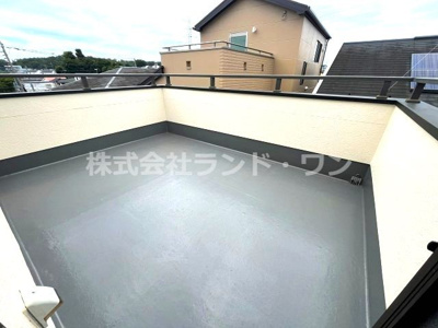 【バルコニー】 | 所沢市荒幡 | 陽当たり良好！屋上バルコニー！