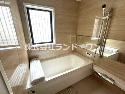 【浴室】 | 所沢市荒幡 | 一日の疲れを癒してくれるゆったりとしたバスルームです