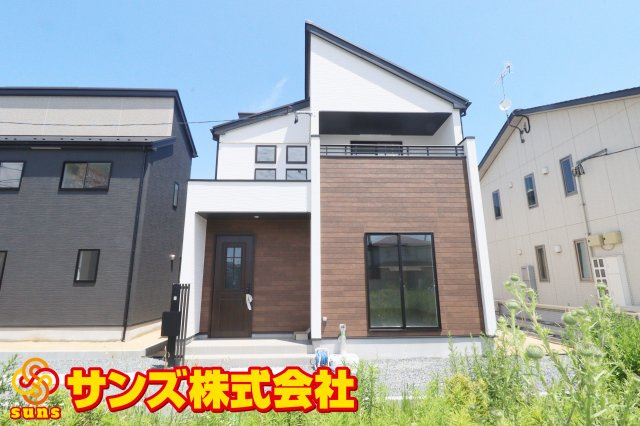 郡山市富田町字前川原　　　２号棟　　　富田小学校、富田中学区の外観|南側から見た外観♪