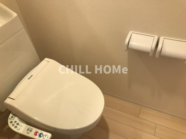 （仮）江田町新築アパートのトイレ|当社、チルホームのHPもご覧ください(^^)/物件情報多数♪