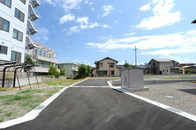 東邦ピュアコート箱清水1丁目の外観|開発道路