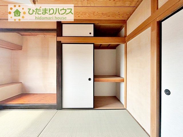 【収納】 | 下妻市江　中古戸建 | 和室の収納は横開きクローゼット！しまった物の出し入れも楽々です(^^)