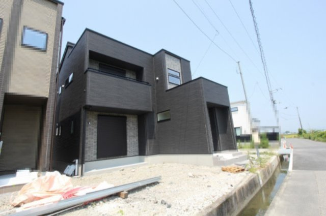 大そねⅥ　5号棟　新築戸建（全5区画）の外観|5号棟　土地面積　123.15㎡（約37.25坪）