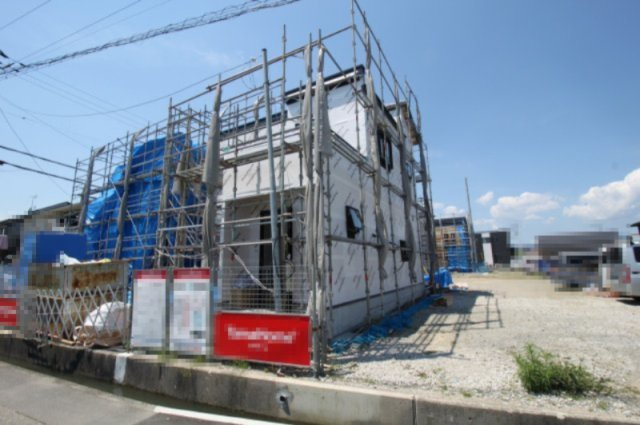 大そねⅥ　5号棟　新築戸建（全5区画）の外観|5号棟　土地面積　123.15㎡（約37.25坪）