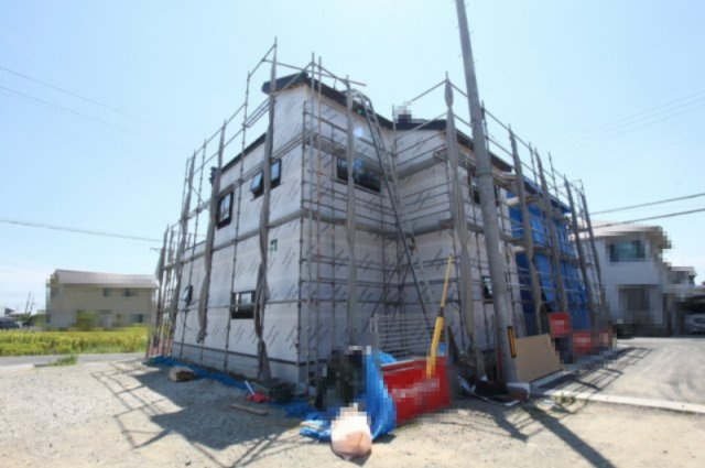 大そねⅥ　5号棟　新築戸建（全5区画）の前面道路含む現地写真|南側