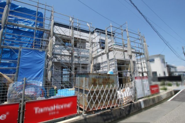 大そねⅥ　5号棟　新築戸建（全5区画）の外観|5号棟　土地面積　123.15㎡（約37.25坪）