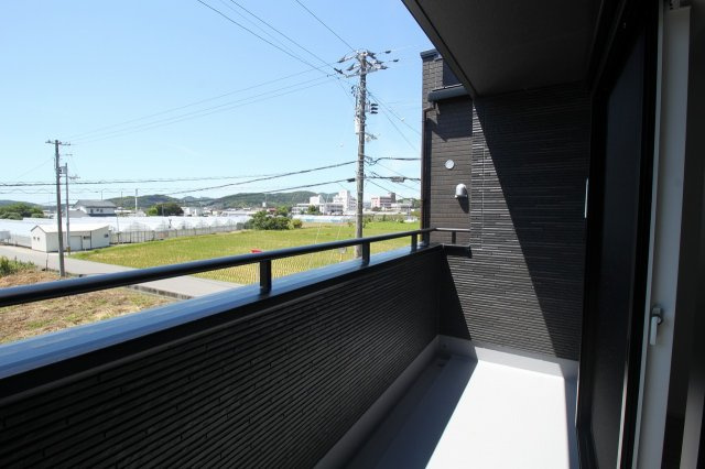 南国市大そねⅥ　5号棟　新築戸建（全5区画）のバルコニー|2Ｆ　西の部屋　7.0帖