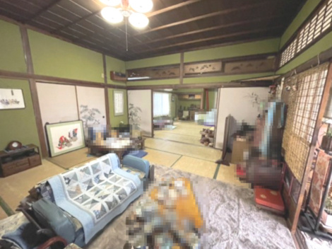 中古戸建　岩国市門前町3丁目（建物４棟）の和室|旧宅和室