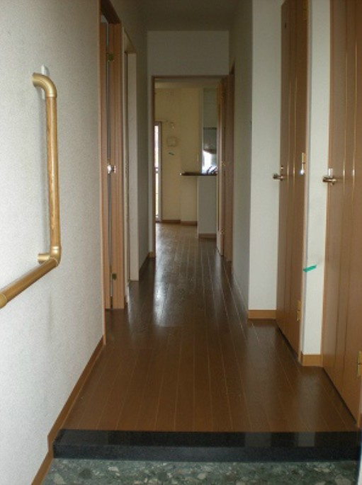 川崎市麻生区南黒川の賃貸マンションの玄関