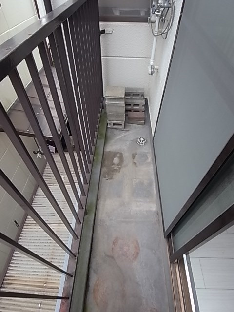 パレス甲東園のバルコニー