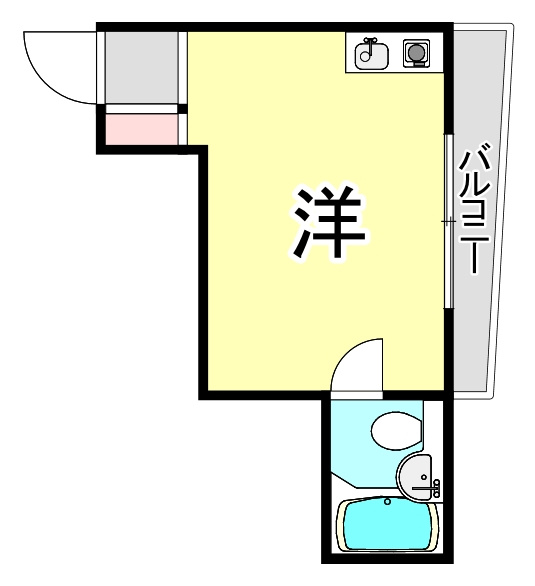 シャトー甲陽の間取り