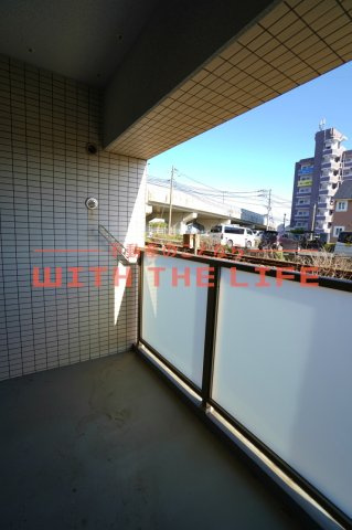 アレイⅡ【キャッシュバック対象物件】のバルコニー|落ち着いた時間を過ごせるバルコニーです