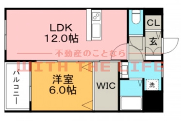 アレイⅡ【キャッシュバック対象物件】の間取り