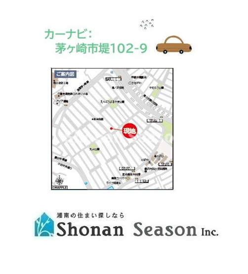 【地図】 | 只今ご好評の現地販売会開催中！
直接営業担当に質疑・応答できるこの機会に、ぜひお問い合わせ下さい♪