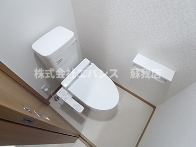 【トイレ】 | プランドール葛城 | ゆったりとした空間のトイレです