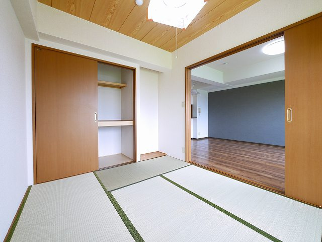 リジェール菅原の和室|落ち着いた雰囲気の和室付きです