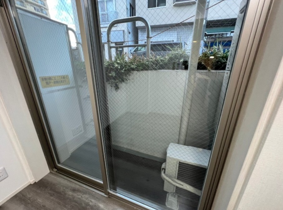 CREAL常盤台のバルコニー