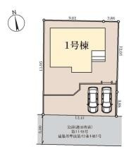 蓮田市椿山第10　新築一戸建ての区画図|全1棟