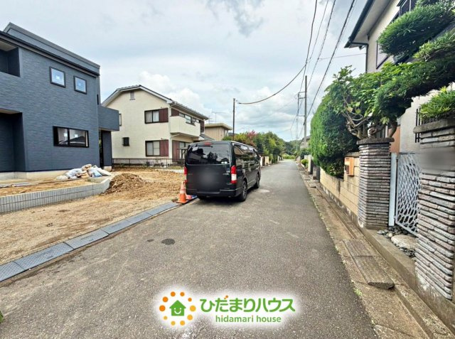 蓮田市椿山第10　新築一戸建ての前面道路含む現地写真|2026/7/20　撮影