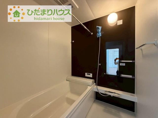 【浴室】 | 土浦市板谷6期　新築戸建 | 大人が足を伸ばしても十分な広さ！一人でゆっくりくつろぐ時間も大切です！