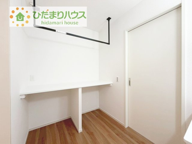 【ランドリースペース】 | 土浦市板谷6期　新築戸建 | 便利なカウンター完備！