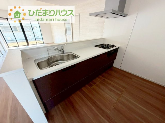 【キッチン】 | 土浦市板谷6期　新築戸建 | 料理をしながらでも、ご家族との会話を楽しめる対面式キッチン♪