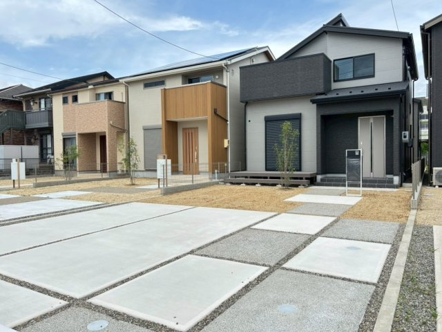 新築戸建　大垣市禾森　全8区画分譲の外観|「現地（2026年6月8日）撮影」　
■外観写真　
■ヤマダ不動産　株式会社リライフ　