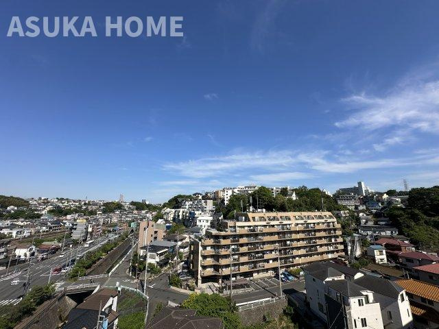 レクセル保土ヶ谷の展望|前面に棟がない街を一望する開放的な６階からの眺望♪ぜひ実際にご覧になって下さい。