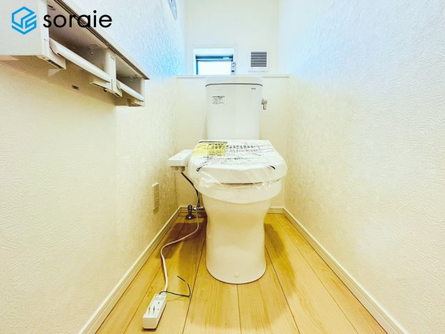 入間市野田第18　新築戸建　全6棟　1号棟　クレイドルガーデンのトイレ|2026/5/19撮影