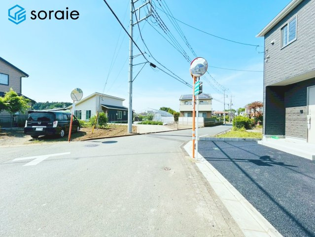 入間市野田第18　新築戸建　全6棟　1号棟　クレイドルガーデンの前面道路含む現地写真|2026/5/19撮影
