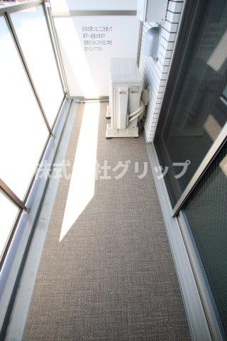 プレール・ドゥーク横濱子安のバルコニー