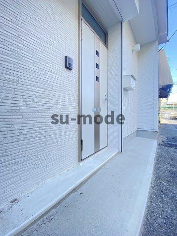 庄西テラスハウスのバルコニー