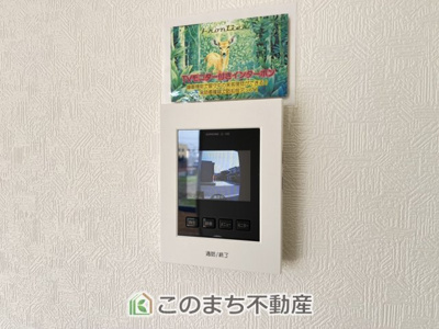 【セキュリティ】 | 下妻市二本紀第2　1号棟 | 同社施工物件写真。※建具やフローリング、その他仕様が異なる場合がございます。