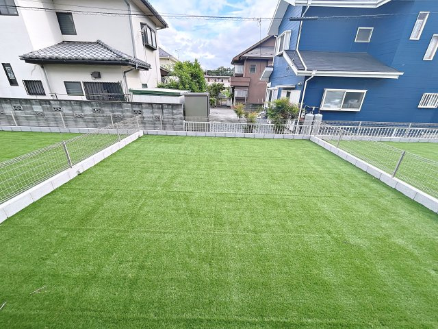 新築戸建・新築建売　玉村町斎田第2期　玉村小学校・玉村中学校の庭|広々としたお庭付きです！