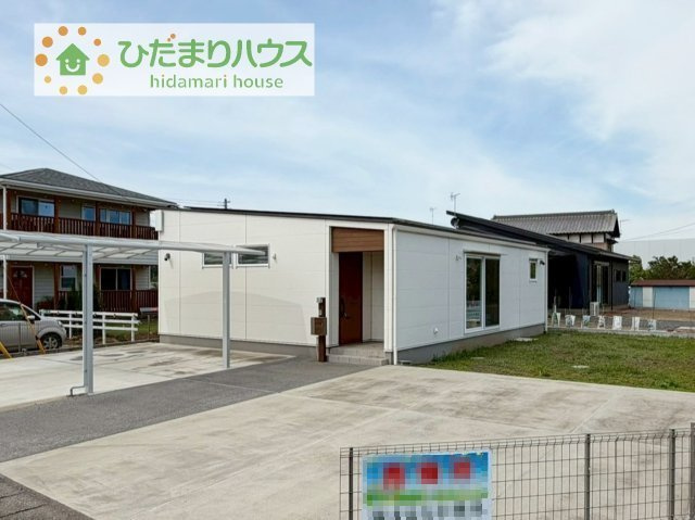 【外観】 | 坂東市馬立　中古戸建 | 閑静な住宅地で叶える静かな暮らし(^^)/