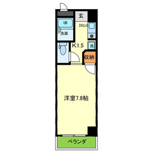 ドムール若山の間取り