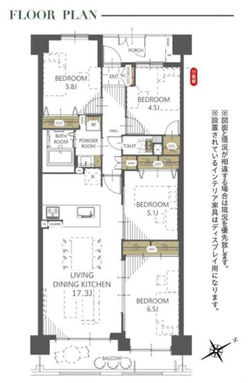 【間取り】 | シャルマンコーポ函南