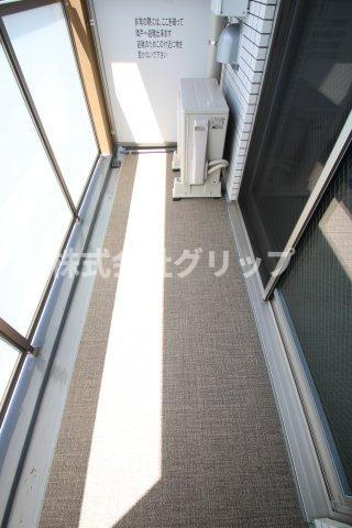 プレール・ドゥーク横濱子安のバルコニー