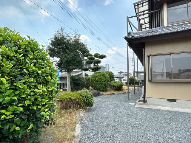 都城市吉尾町の中古一戸建の庭