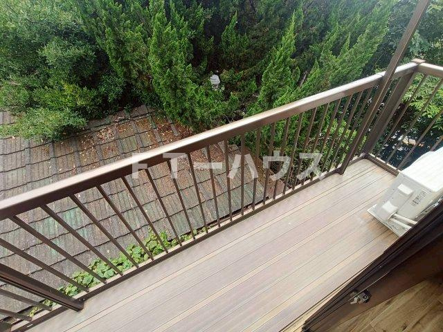 馬込町貸家のバルコニー