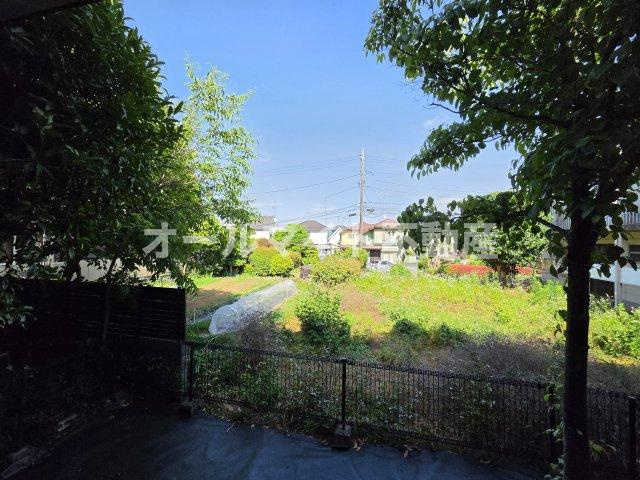 川崎市多摩区長沢３丁目のテラスの展望