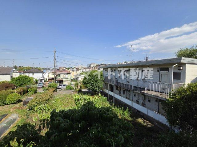 川崎市多摩区長沢３丁目のテラスの展望