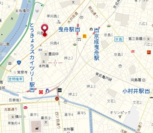 メゾンＳＡＫＩの地図|☆案内図☆