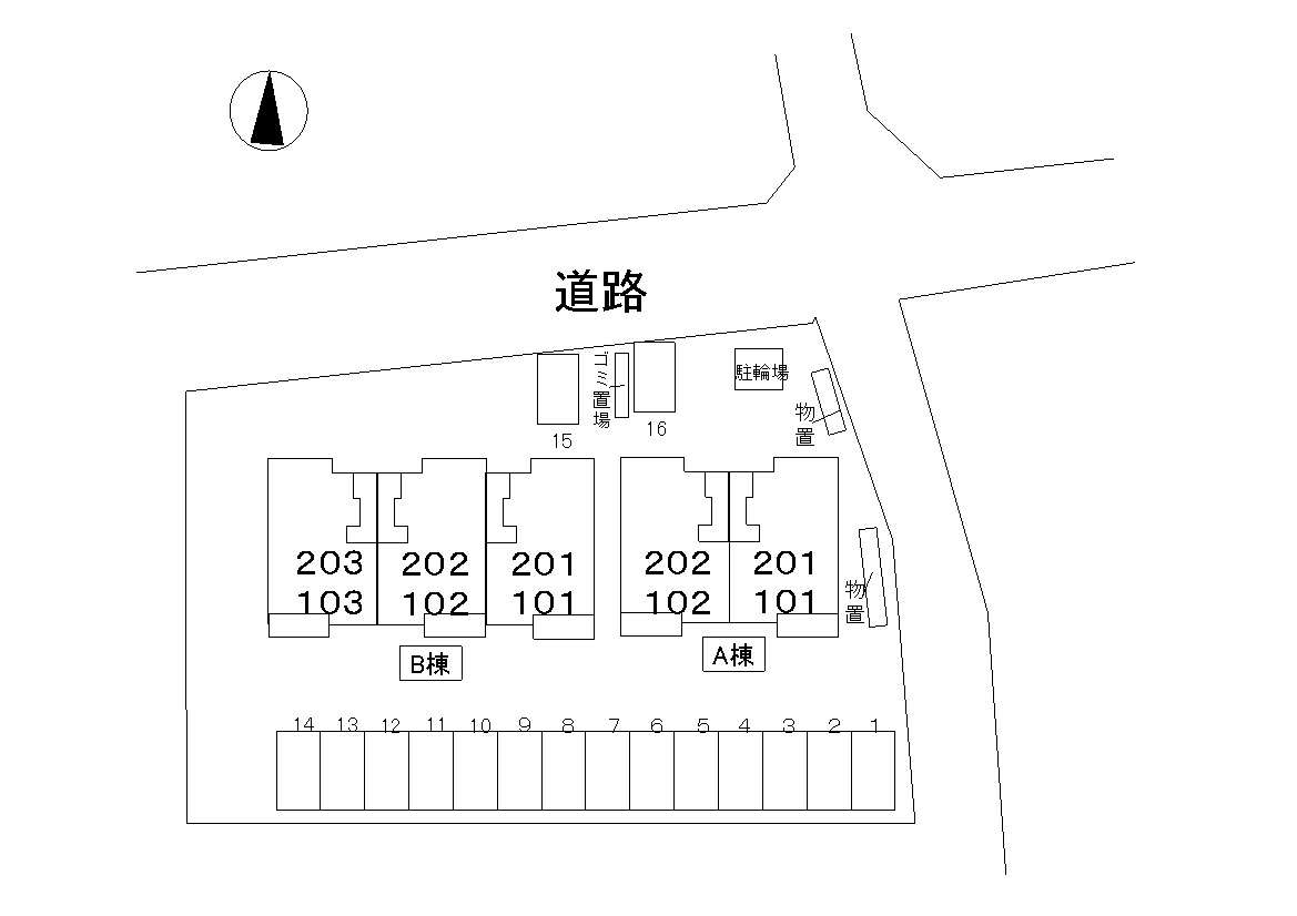 レジェンド　オブ　Ｇ　Ａの区画図