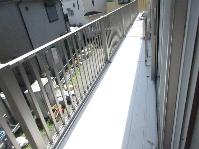 サンプラザのバルコニー