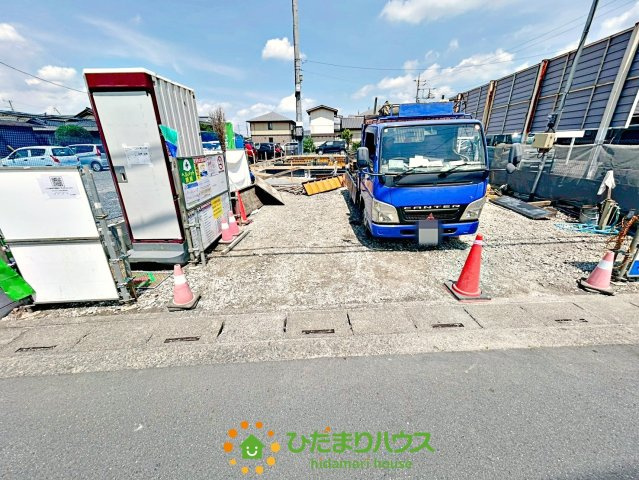白岡市篠津第3　新築一戸建て　リーブルガーデンの駐車場|2026/6/4　撮影